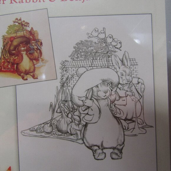 NWT! British Library Peter Rabbit & Benjamin Bunny Coloring Cards Set - Picture 5 of 11